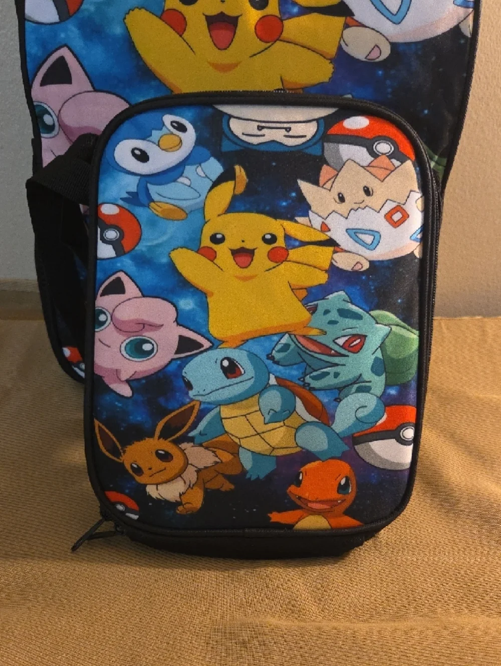 Pokémon Character Backpack, Lunch Bag & Pencil Case Set - Blue